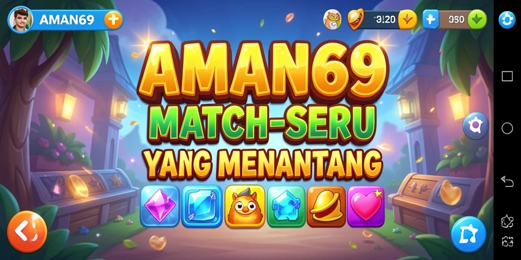 Tampilan grafis yang memukau dan gameplay seru di AMAN69.
