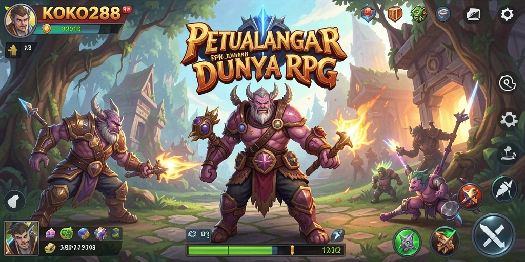 Tampilan menakjubkan dari gameplay RPG yang penuh aksi.
