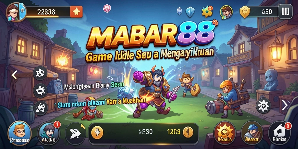 Tampilan gameplay MABAR88 yang menarik dan menenangkan.