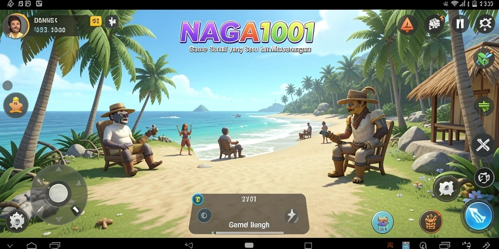 Tampilan gameplay seru dan menarik dari NAGA1001.