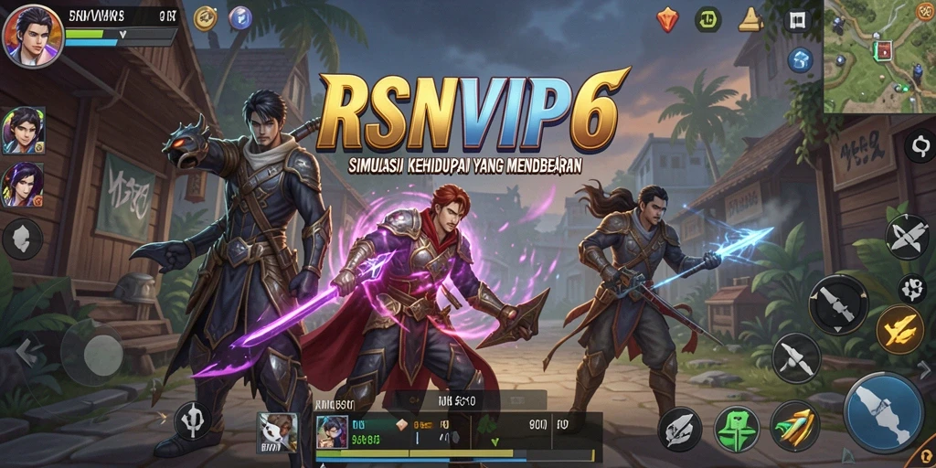 Tampilan gameplay RSNVIP6 yang imersif dan menawan.